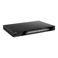 D-Link DGS 1520-28MP - Switch - L3 - Intelligente - 20 x 10/100/1000 (PoE+)