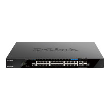 D-Link DGS 1520-28MP - Switch - L3 - Intelligente - 20 x 10/100/1000 (PoE+)
