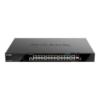 D-Link DGS 1520-28MP - Switch - L3 - Intelligente - 20 x 10/100/1000 (PoE+)