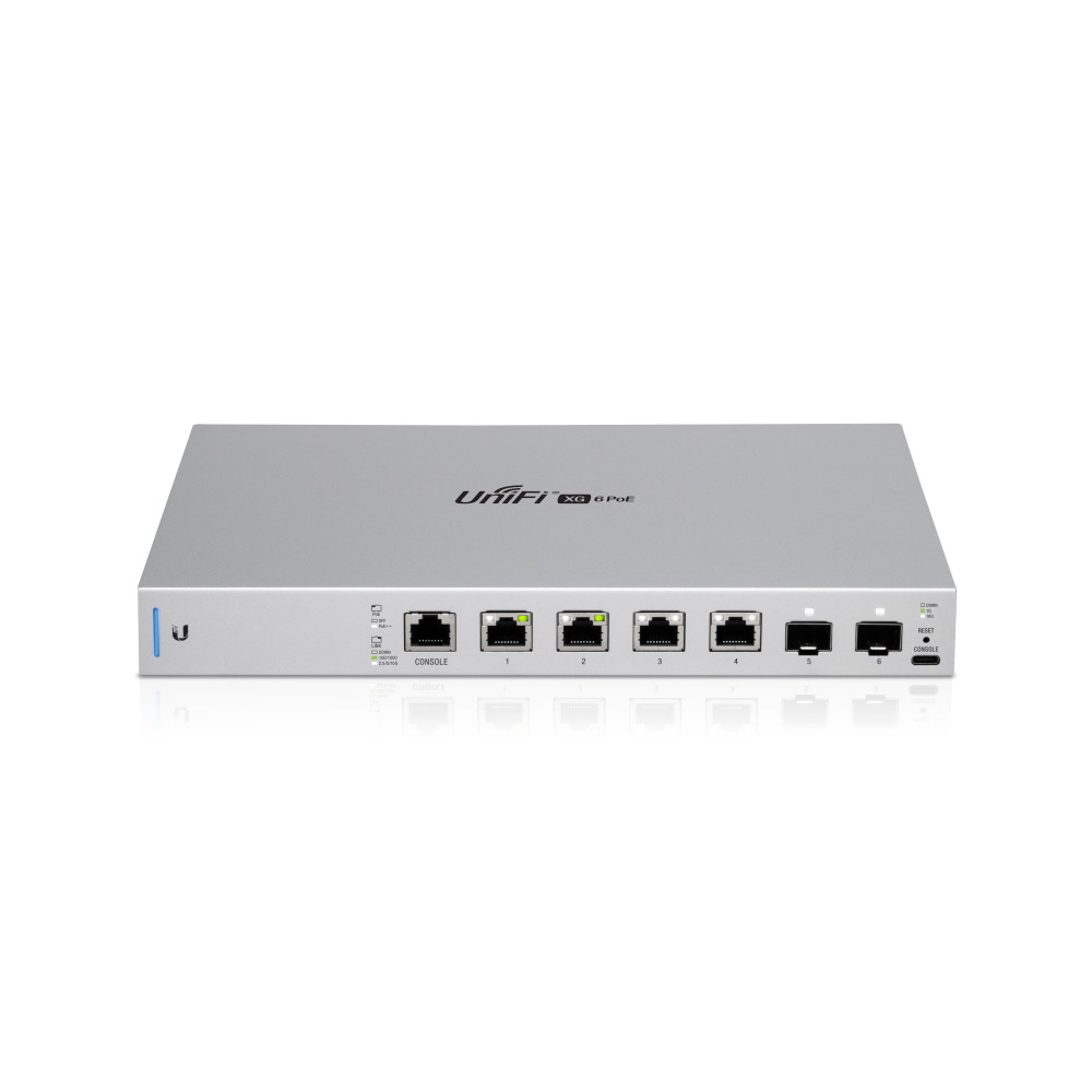 Ubiquiti UniFi Switch US-XG-6POE - Switch - gestito - 4 x 100/1000/2.5G/5G/10GBase-T (PoE++)