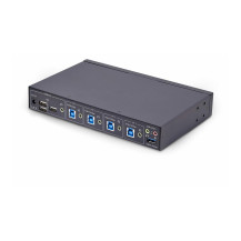 Switch KM StarTech.com 4-porta con roaming del mouse