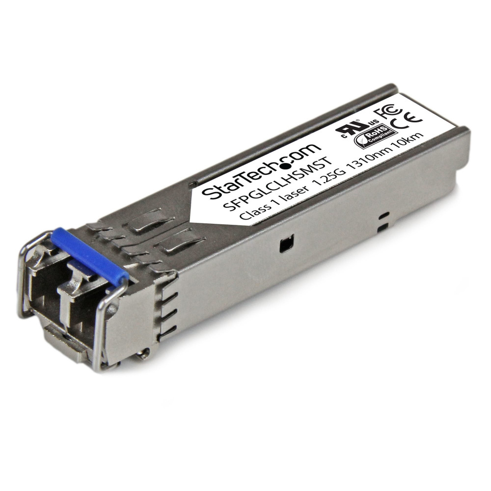 StarTech.com SFP Modulo Trasmettitore compatibile Cisco Gigabit SM LC - Mini-GBIC fino a 10Km - Trasmettitore fibra ottica con 1