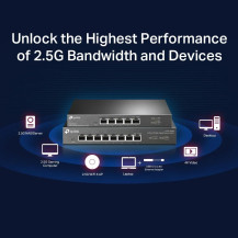TP-LINK TL-SG108-M2 - V1 - Switch - senza gestione