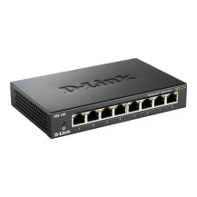 D-Link DGS 108 - Switch - 8 x 10/100/1000 - Desktop