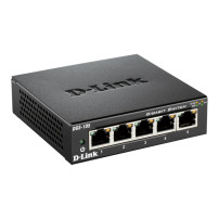 D-Link DGS 105 - Switch - 5 x 10/100/1000 - Desktop