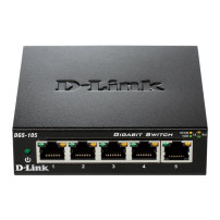 D-Link DGS 105 - Switch - 5 x 10/100/1000 - Desktop