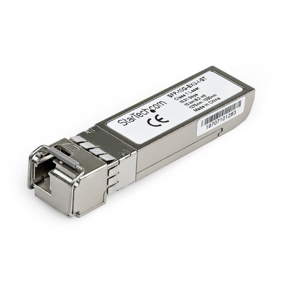 StarTech.com SFP-10G-BXU-I Transceiver Modulo (Modulo SFP+ compatibile con Cisco SFP-10G-BXU-I, 10 Gbit/s, 10km, Monomodo, Mini-