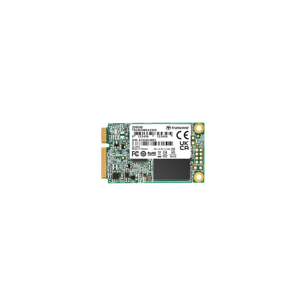Transcend 220S - SSD - 256 GB - interno - mSATA