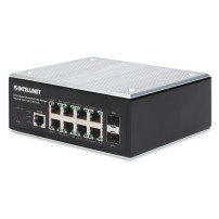 Intellinet Switch - industriali - L2+ - gestito - 8 x 10/100/1000 (PoE+)