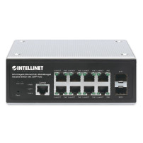 Intellinet Switch - industriali - L2+ - gestito - 8 x 10/100/1000 (PoE+)