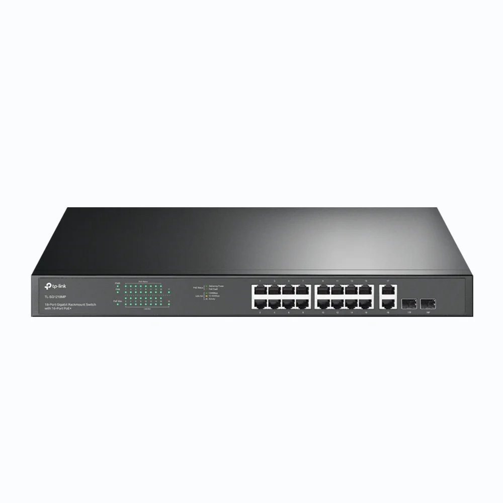 TP-LINK Omada TL-SG1218MP V5 - Switch - 16 x 10/100/1000 (PoE+)