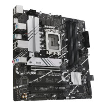 ASUS PRIME B760M-A D4-CSM - Scheda madre - micro ATX - Sockel LGA1700 - Chipset B760 - USB-C 3.2 Gen 1, USB 3.2 Gen 2, USB 3.2 G