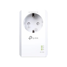 TP-LINK Powerline TL-PA7017P AV1000 Gigabit Pass-through - Adattatore Powerline 1GbE, HomePlug AV (HPAV)