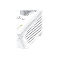 TP-LINK AV1000 a doppio port Gigabit Powerline Adapter con presa elettrica, 1000 Mbit/s, IEEE 1901, IEEE 802.3, IEEE 802.3u, Typ