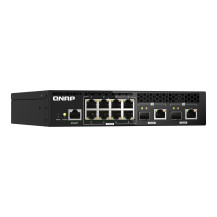QNAP QSW-M2108R-2C - Switch - gestito - 8 x 2.5GBase-T