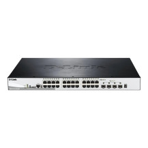 D-Link DGS 1510-28XMP - Switch - L3 - Intelligente - 24 x 10/100/1000 (PoE+)