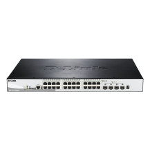D-Link DGS 1510-28XMP - Switch - L3 - Intelligente - 24 x 10/100/1000 (PoE+)