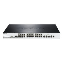 D-Link DGS 1510-28XMP - Switch - L3 - Intelligente - 24 x 10/100/1000 (PoE+)