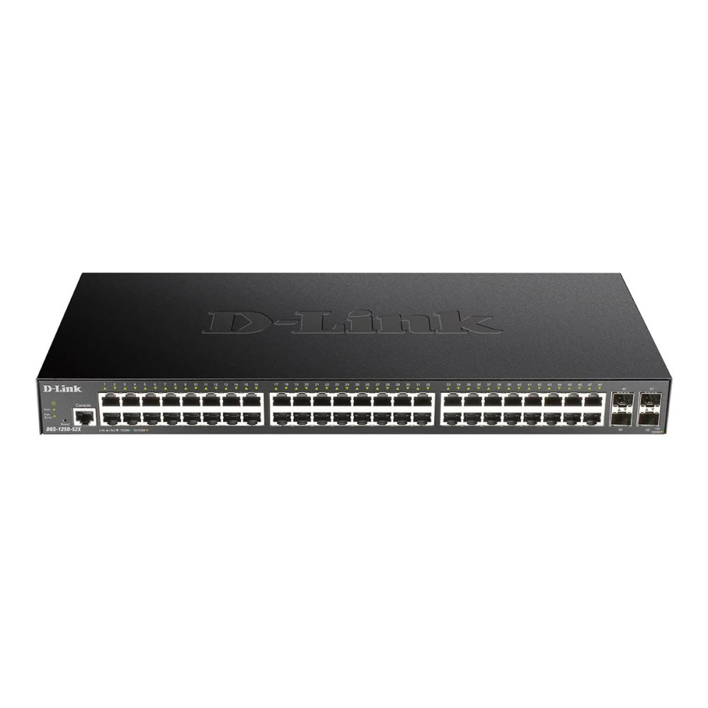 D-Link DGS 1250-52X - Switch - Intelligente - 48 x 10/100/1000