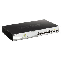 D-Link DGS 1210-10MP - Switch - L2+ - Intelligente - 8 x 10/100/1000 (PoE+)