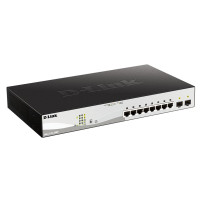 D-Link DGS 1210-10MP - Switch - L2+ - Intelligente - 8 x 10/100/1000 (PoE+)