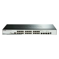 D-Link DGS 1510-28P - Switch - L3 - Intelligente - 24 x 10/100/1000 (PoE+)