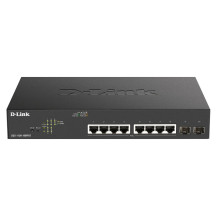 D-Link DGS 1100-10MPV2 - Switch - Intelligente - 8 x 10/100/1000 (PoE)