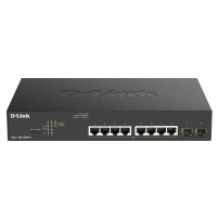 D-Link DGS 1100-10MPV2 - Switch - Intelligente - 8 x 10/100/1000 (PoE)