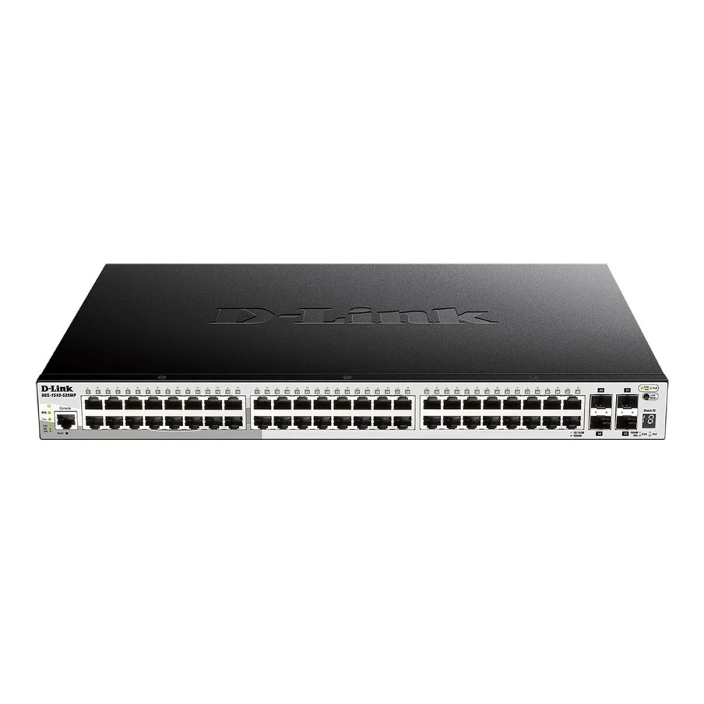 D-Link DGS 1510-52XMP - Switch - L3 - Intelligente - 48 x 10/100/1000 (PoE+)