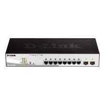 D-Link Web Smart DGS-1210-08P - Switch - gestito - 8 x 10/100/1000 (PoE)