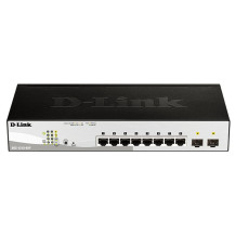D-Link Web Smart DGS-1210-08P - Switch - gestito - 8 x 10/100/1000 (PoE)