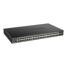 D-Link DGS 1250-52XMP - Switch - L3 Lite - Intelligente - 48 x 10/100/1000 (PoE)