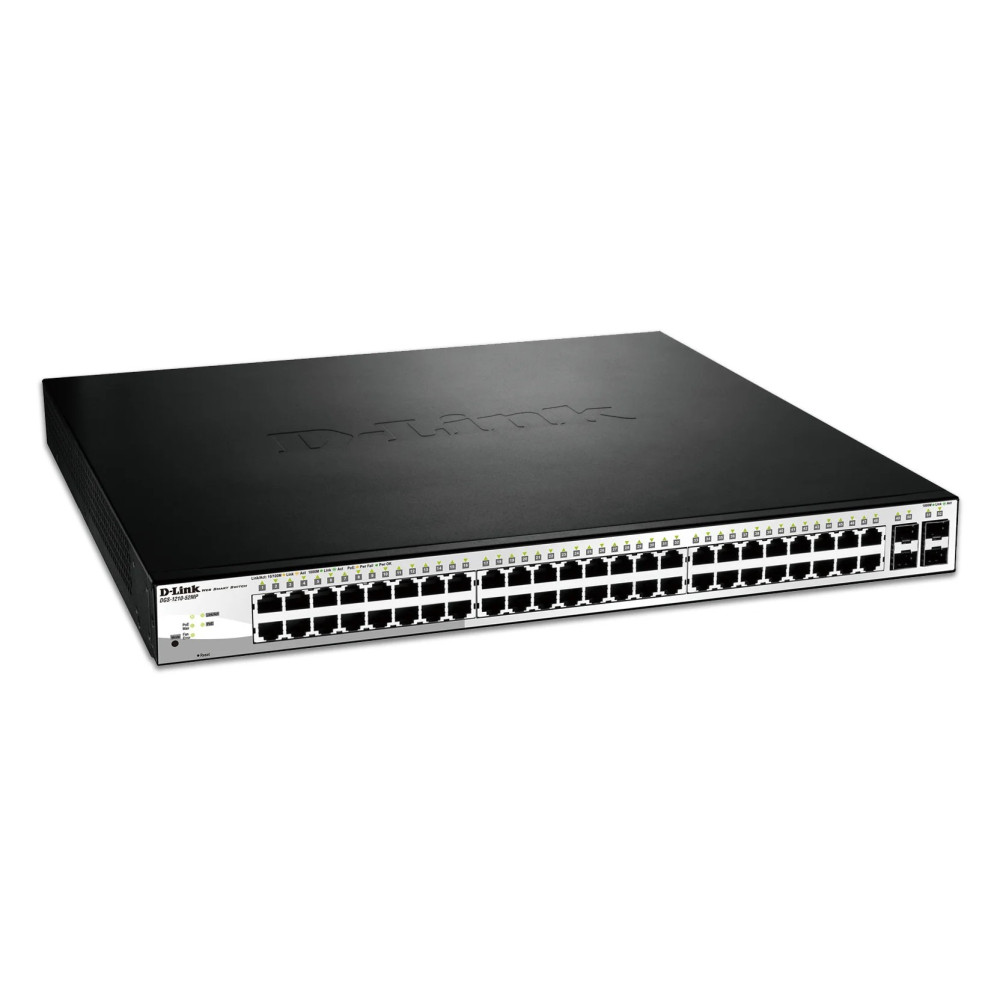 D-Link DGS 1210-52MP - Switch - Intelligente - 48 x 10/100/1000 (PoE)