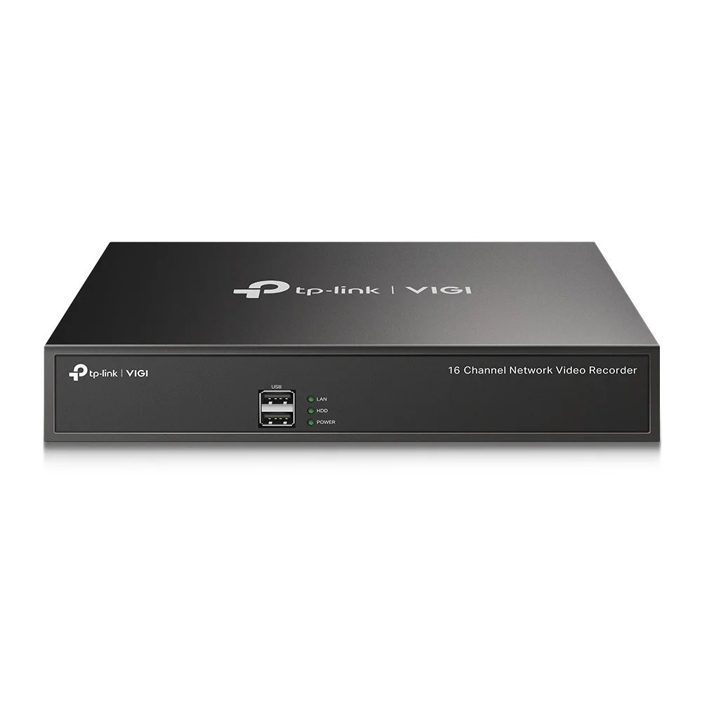 TP-LINK VIGI 16 Canale Registratore di Video in Rete, 16 canali, 1920 x 1080 Pixel, 720p, 1080p, 1920 ├ù 1080, 1280 ├ù 1024, 128