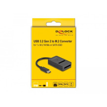 Adattatore di interfaccia Delock - M.2 - Carta M.2 (PCIe NVMe & SATA)
