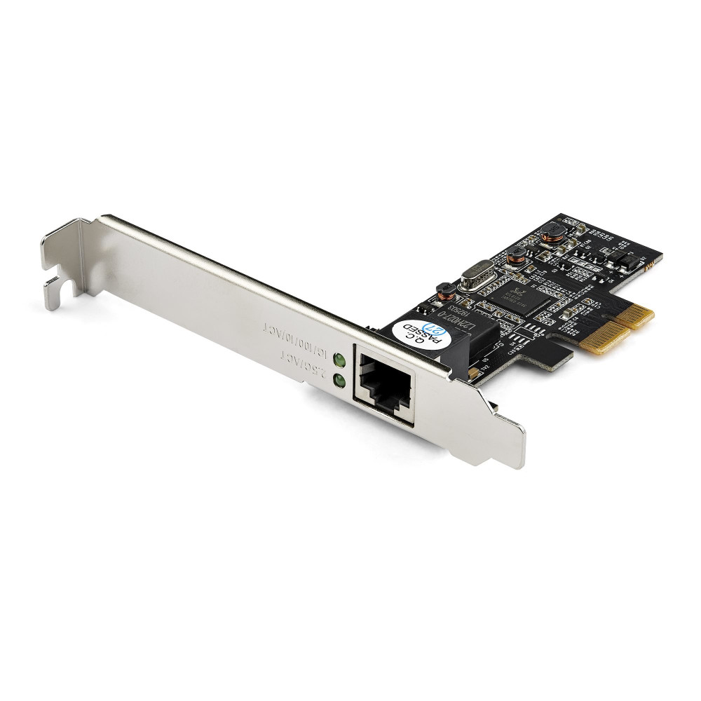 StarTech.com ST2GPEX scheda di rete PCI Express (1 porta, 2.5 Gbps 2.5GBASE-T, scheda adattatrice LAN PCIe)