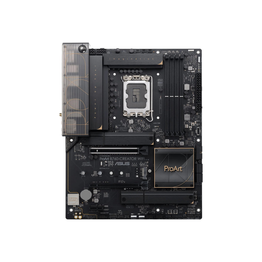 ASUS PROART B760-CREATOR WIFI - Scheda madre - ATX - Sockel LGA1700 - Chipset B760 - USB-C 3.2 Gen2, USB 3.2 Gen 1, USB-C 3.2 Ge