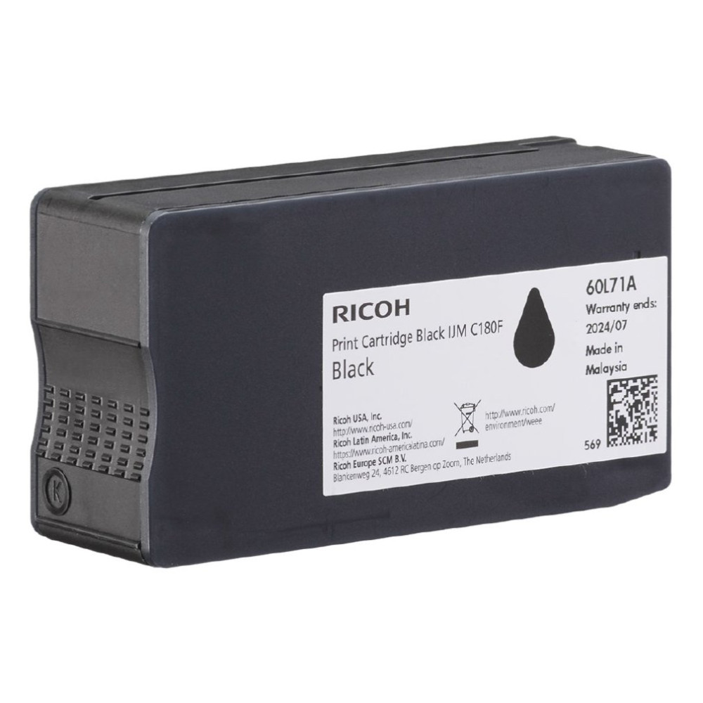 Ricoh 408517 cartuccia toner 1 pz Originale Nero Ricoh 408517 cartuccia toner 1 pz Originale Nero