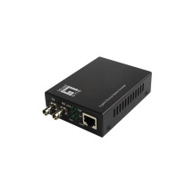 LevelOne Gigabit RJ45 a ST Mediakonverter, Fibra Monomodo, 20km, 1000 Mbit/s, 1000Base-LX, 1000Base-SX, IEEE 802.3, IEEE 802.3ab