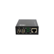 LevelOne Gigabit RJ45 a ST Mediakonverter, Fibra Monomodo, 20km, 1000 Mbit/s, 1000Base-LX, 1000Base-SX, IEEE 802.3, IEEE 802.3ab