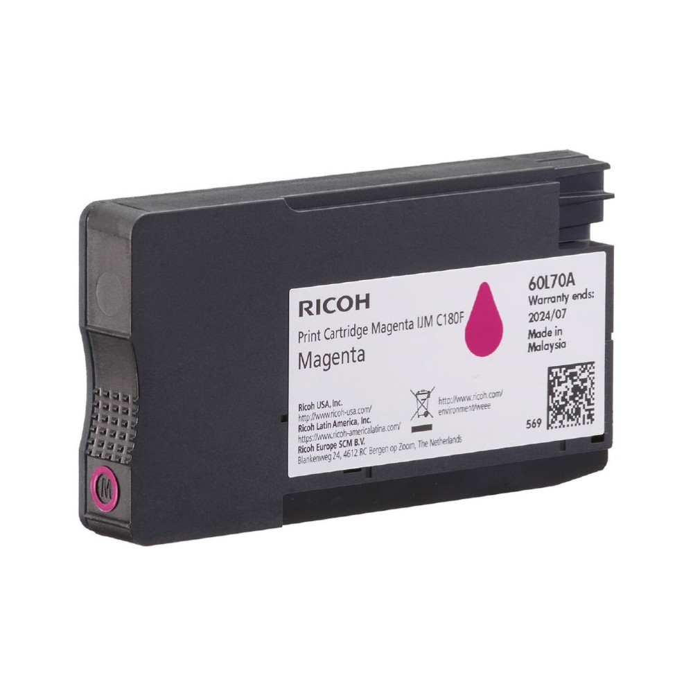 Ricoh 408519 cartuccia toner 1 pz Originale Magenta Ricoh 408519 cartuccia toner 1 pz Originale Magenta