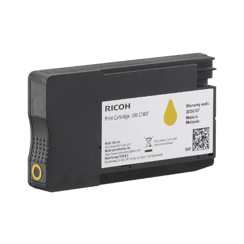Ricoh 408520 cartuccia toner 1 pz Originale Giallo Ricoh 408520 cartuccia toner 1 pz Originale Giallo