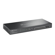 TP-LINK Omada TL-SG3210XHP-M2 V2 - Switch - gestito - 8 x 10/100/1000/2,5G + 2 x 10 Gigabit SFP+ - montabile in Rack - PoE+ (240