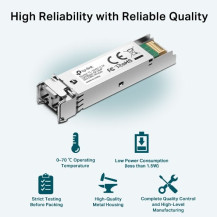 TP-LINK TL-SM311LM V4 - Modulo trasmettitore SFP (Mini-GBIC)