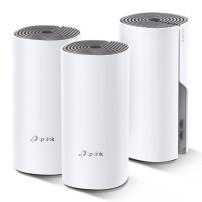 TP-LINK Deco E4 - Sistema WLAN - (3 Router) - rete - Wi-Fi 5 - Doppia Fascia (confezione con 3)