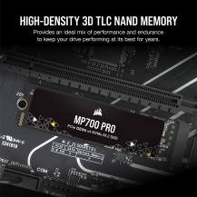 Corsair MP700 PRO - SSD - 1 TB - interno - M.2 2280 - PCI Express 5.0 x4 (NVMe)