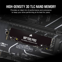 Corsair MP700 PRO - SSD - 1 TB - interno - M.2 2280 - PCI Express 5.0 x4 (NVMe)