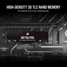 Corsair MP700 PRO - SSD - 1 TB - interno - M.2 2280 - PCI Express 5.0 x4 (NVMe)