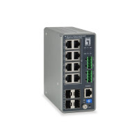 LevelOne IGP-1271 - Switch - L3 Lite - gestito - 8 x 10/100/1000 (PoE+)