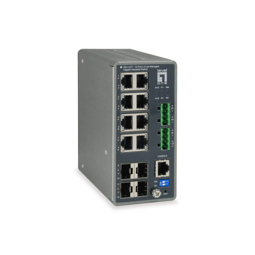 LevelOne IGU-1271 - Switch - L3 Lite - gestito